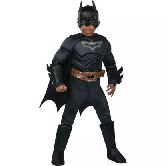 Batman Boys Light Up Halloween Costume Medium 8-10 - Picture 1 of 6